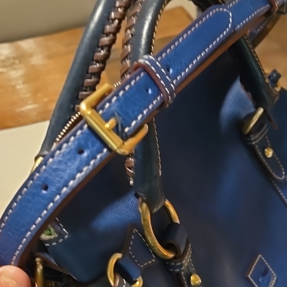 Dooney & Bourke Florentine Leather Satchel - Picture 13 of 16